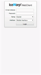 Mobile Screenshot of mail.hosting.mariendal.dk